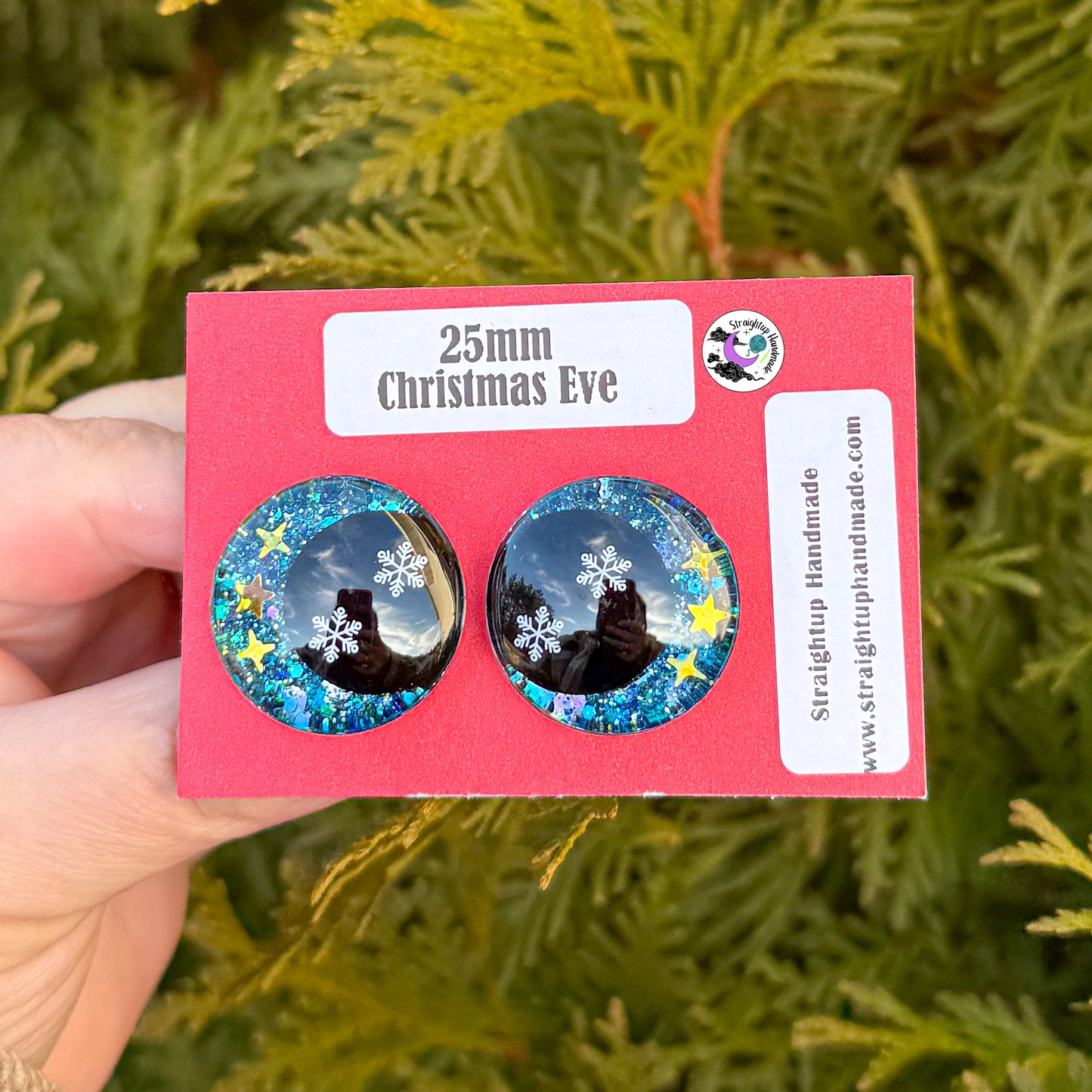 Christmas Snowflake Kawaii Safety Eyes