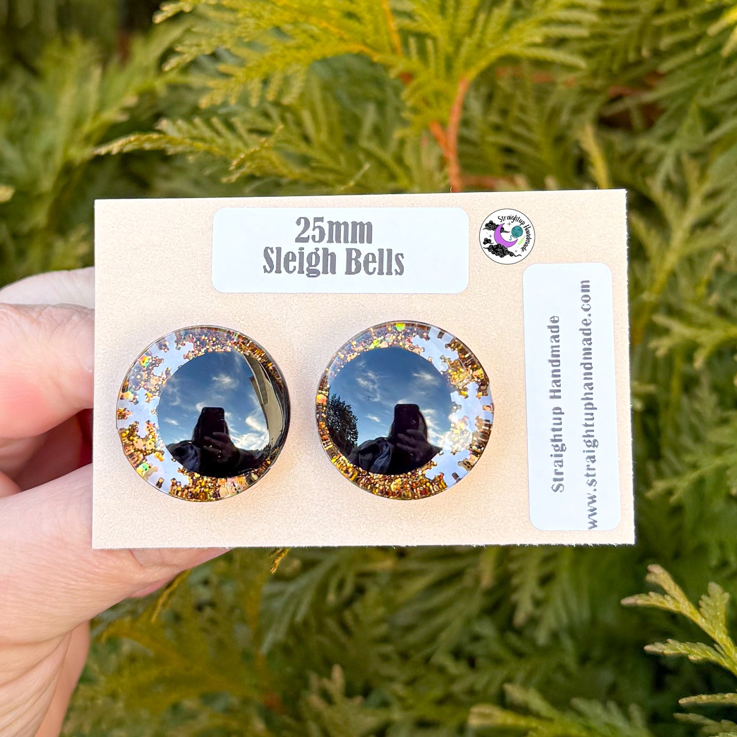 Christmas Black Kawaii Safety Eyes