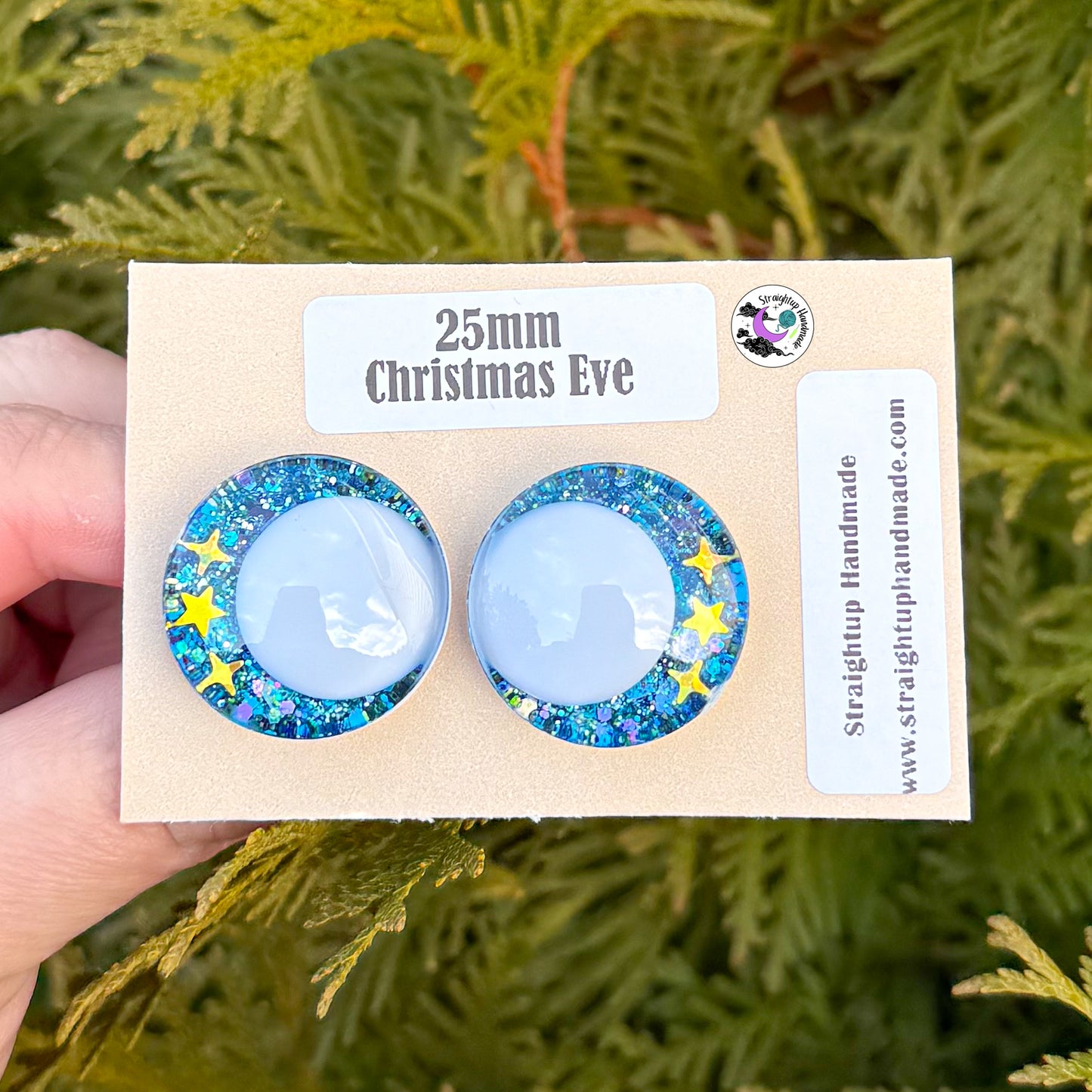 Christmas White Kawaii Safety Eyes