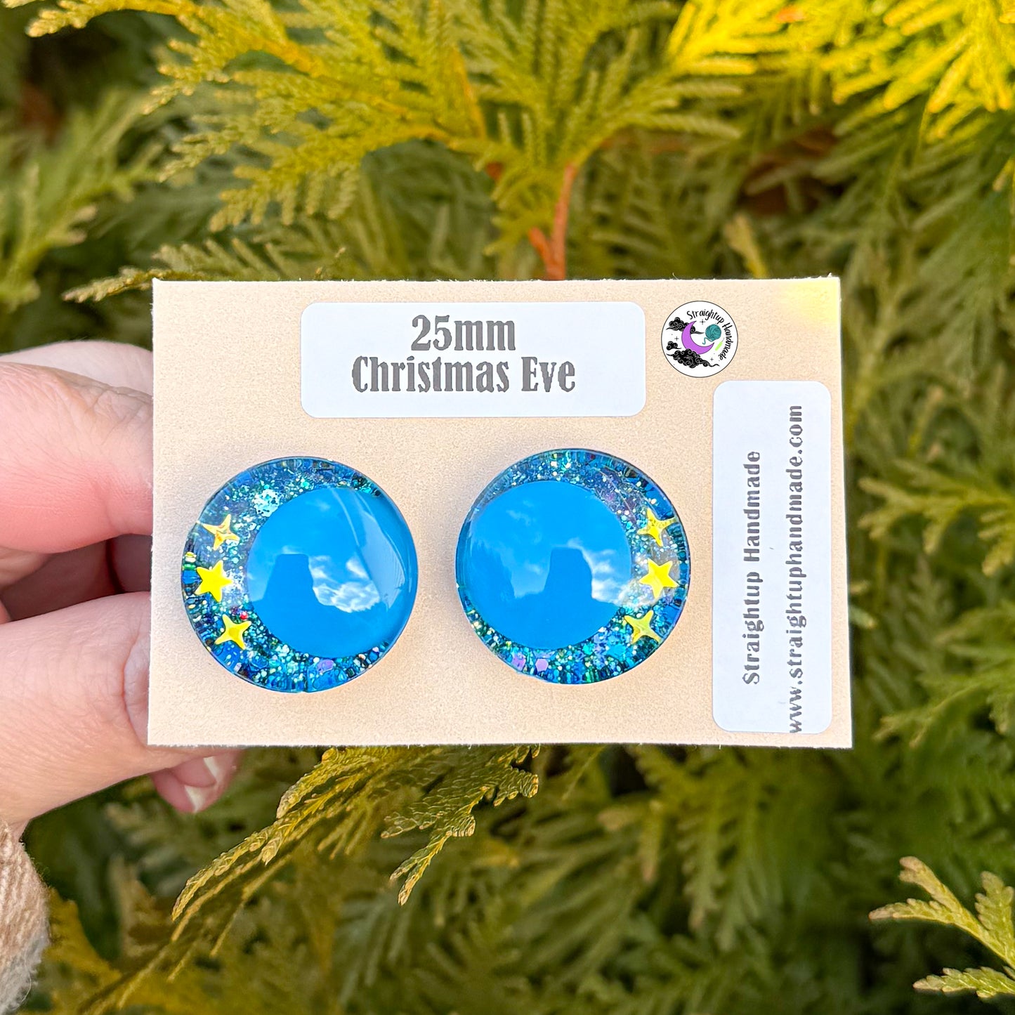 Christmas Colored Kawaii Safety Eyes