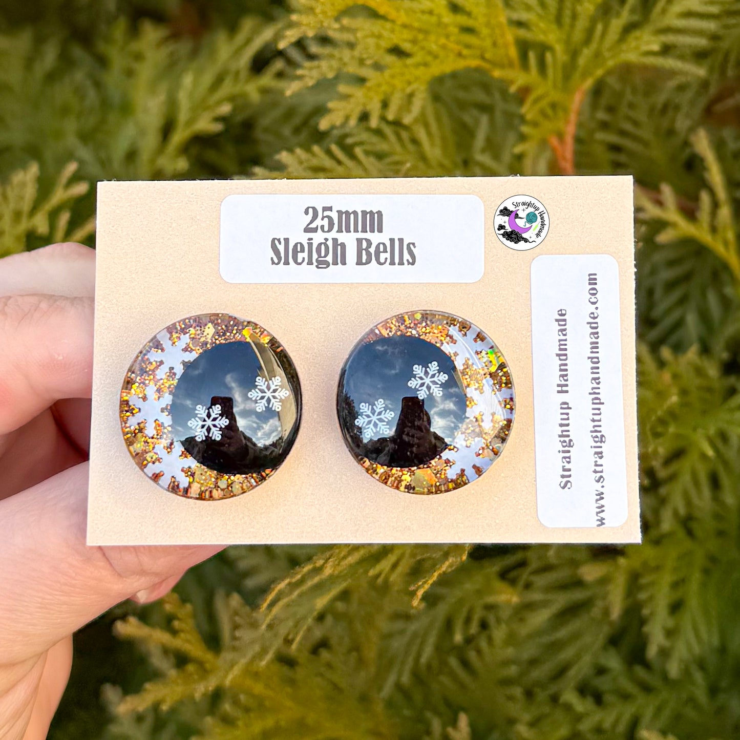Christmas Snowflake Kawaii Safety Eyes
