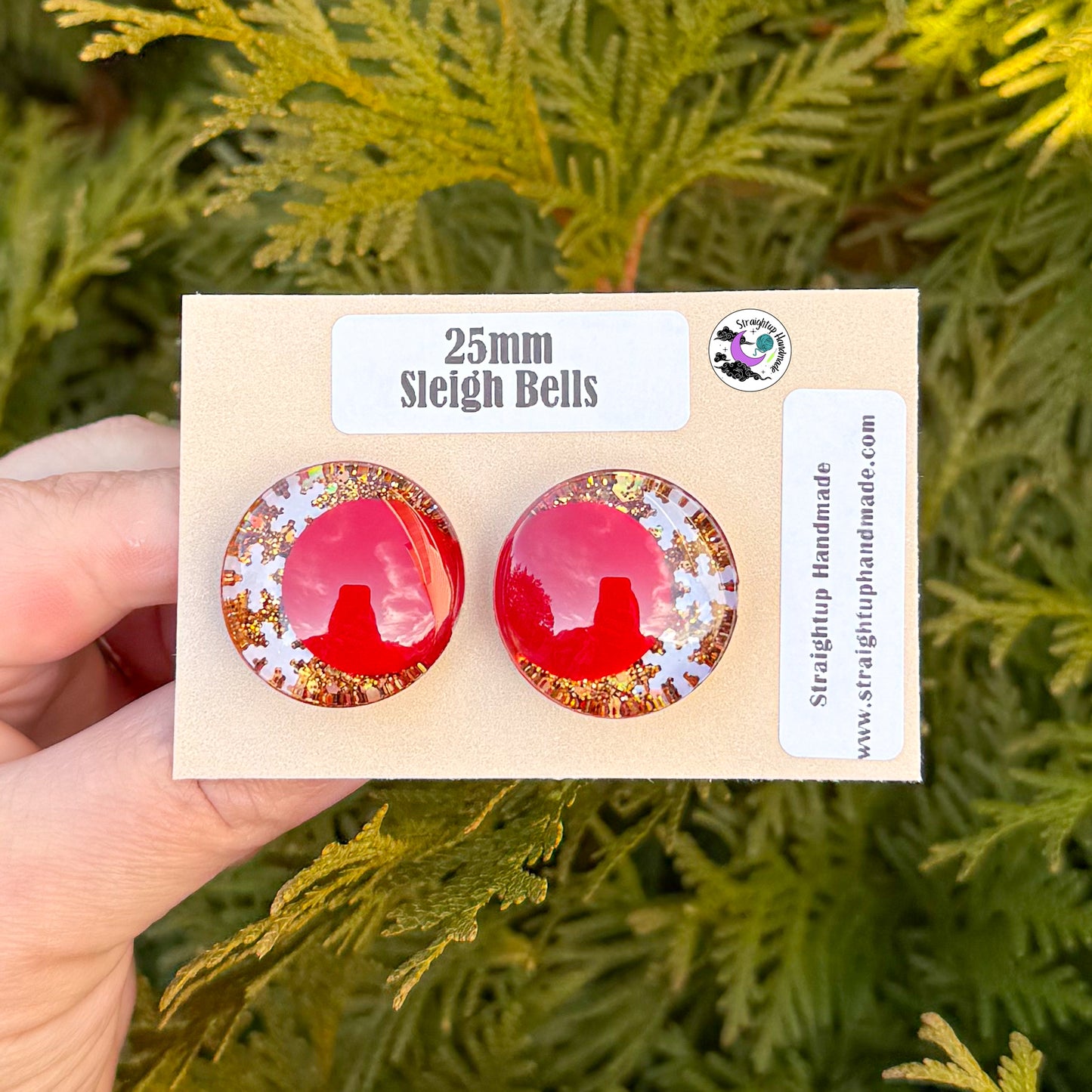Christmas Red Kawaii Safety Eyes
