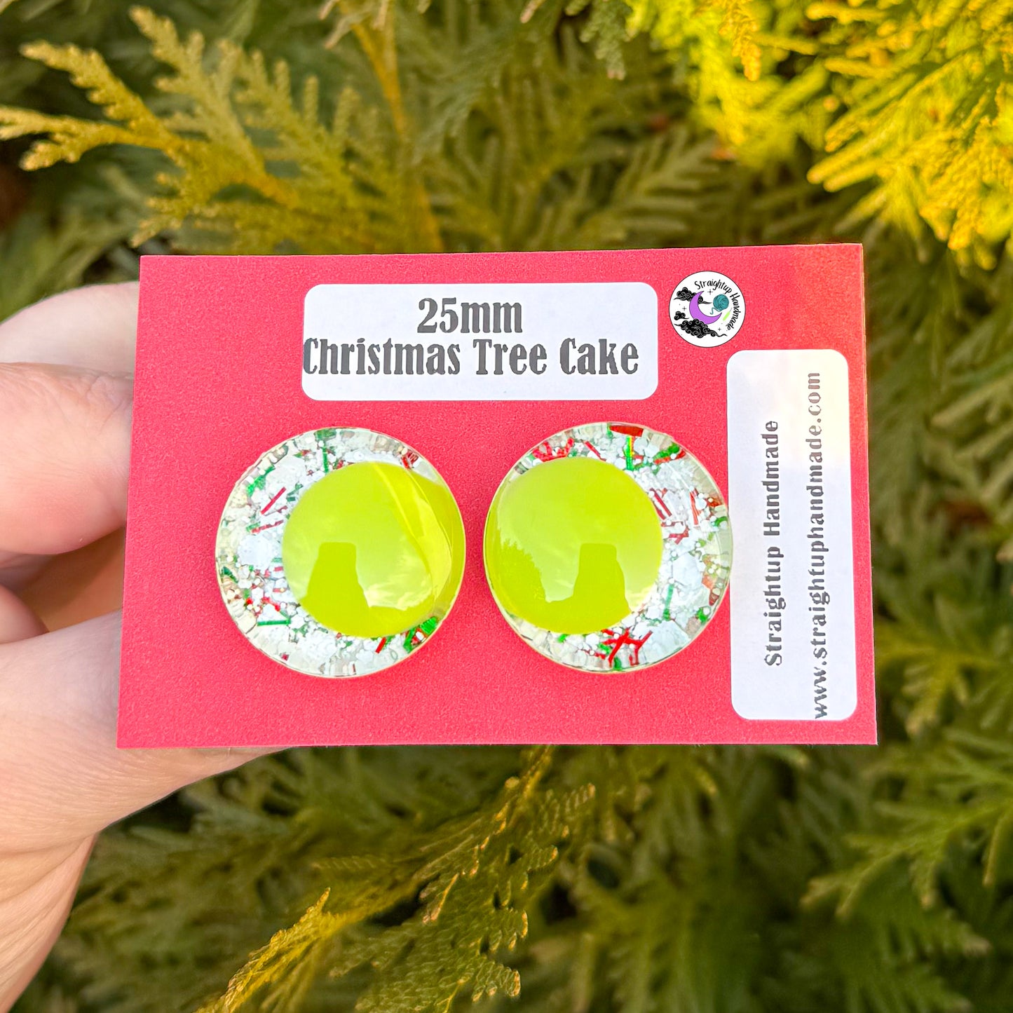 Christmas Colored Kawaii Safety Eyes