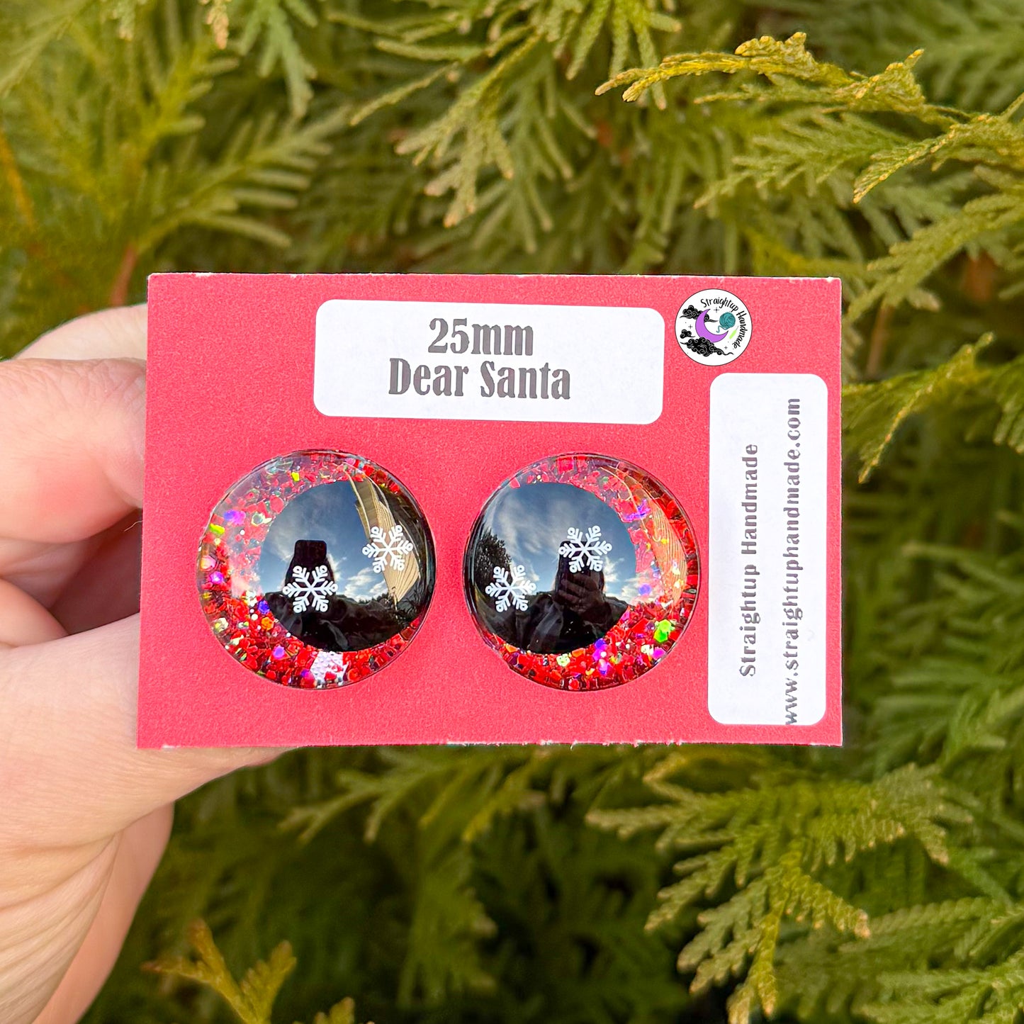 Christmas Snowflake Kawaii Safety Eyes