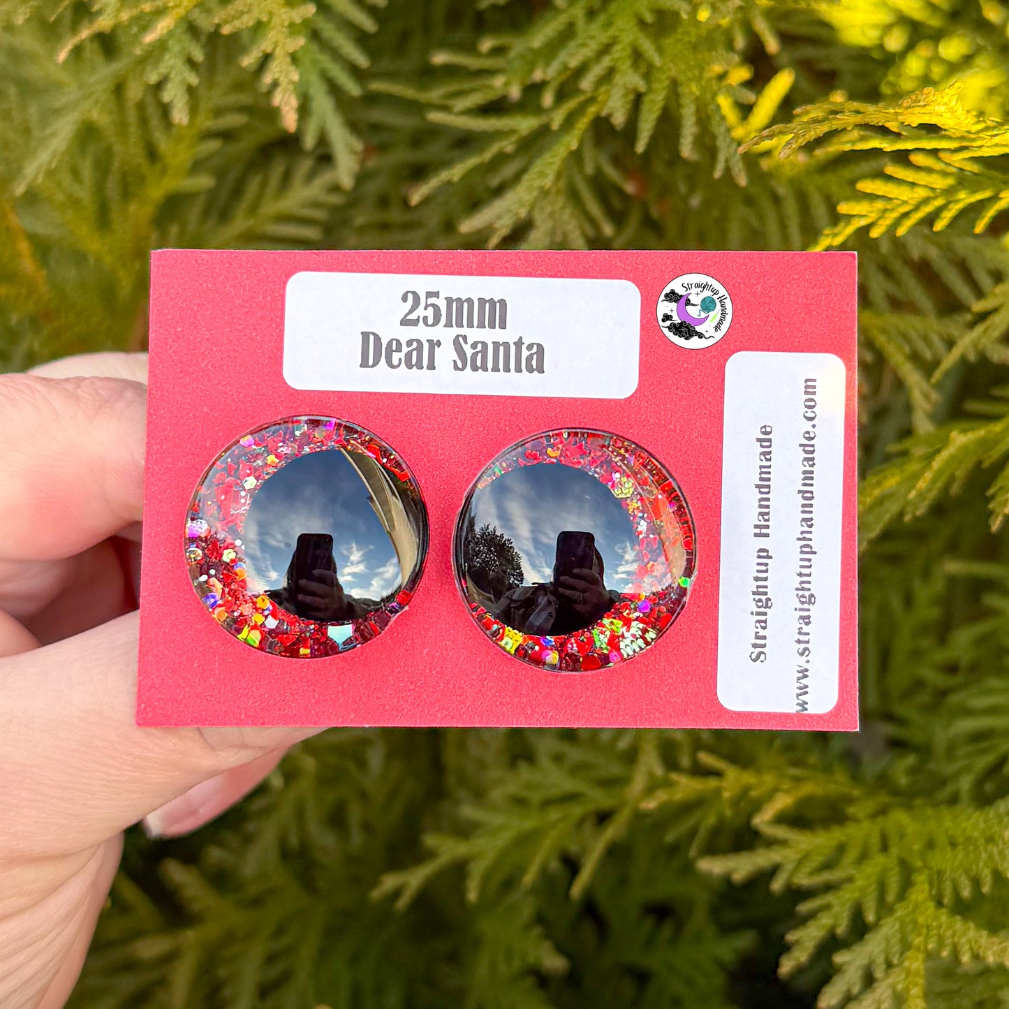 Christmas Black Kawaii Safety Eyes