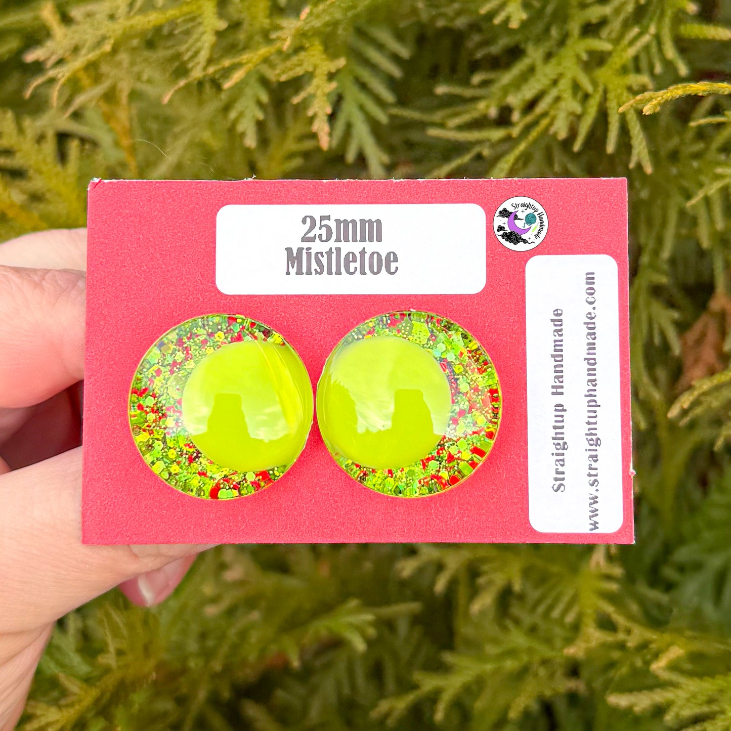 Christmas Colored Kawaii Safety Eyes