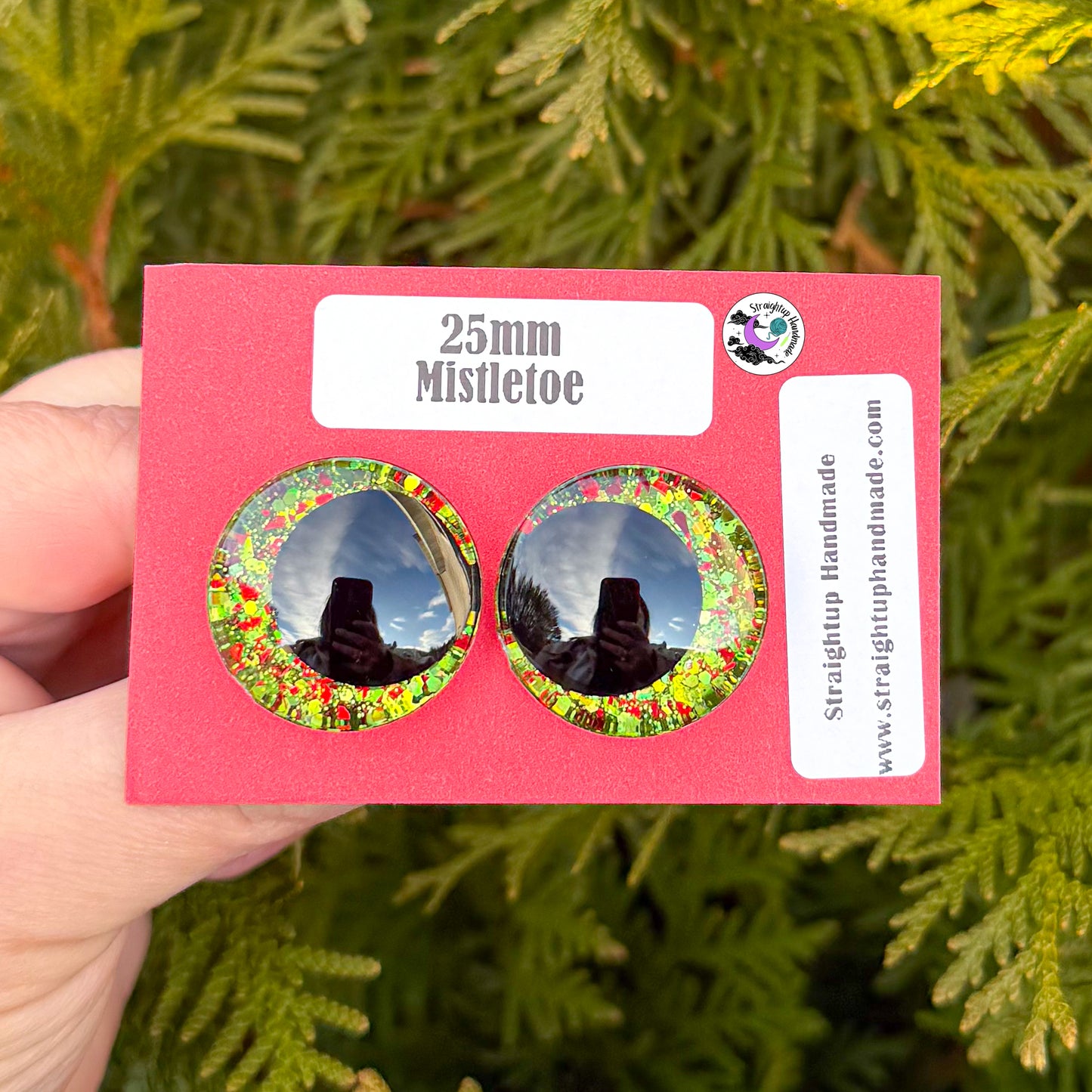 Christmas Black Kawaii Safety Eyes