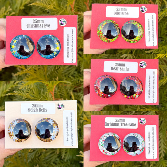 Christmas Black Kawaii Safety Eyes