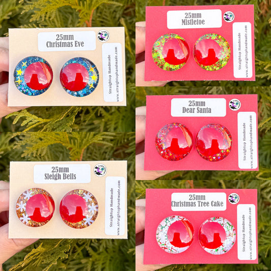 Christmas Red Kawaii Safety Eyes