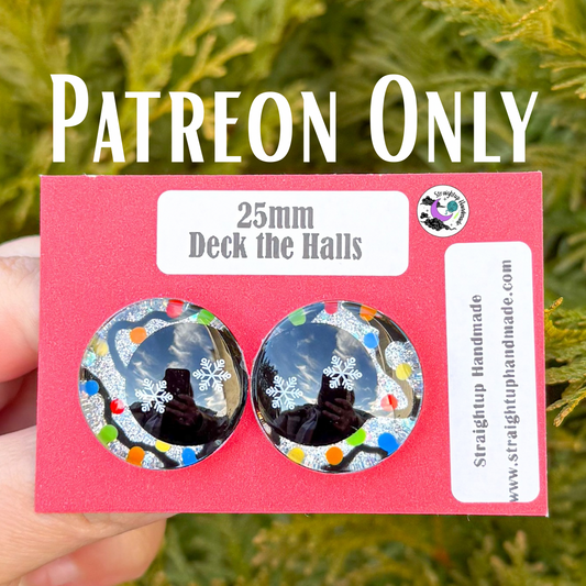Patreon Christmas Snowflake Kawaii Safety Eyes