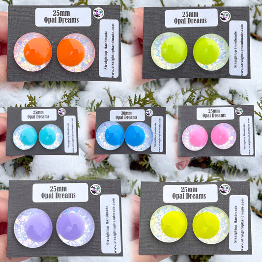 Opal Dreams Colored Kawaii Safety Eyes