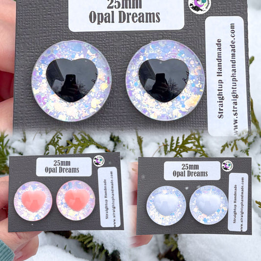 Opal Dreams Heart Safety Eyes