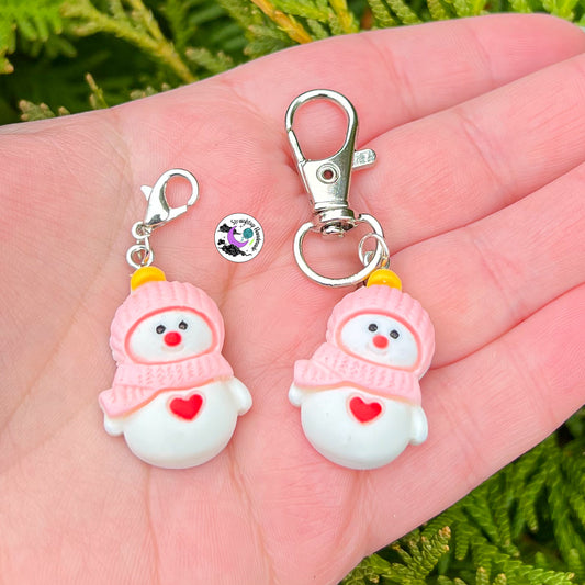 Snowman Stitch Markers