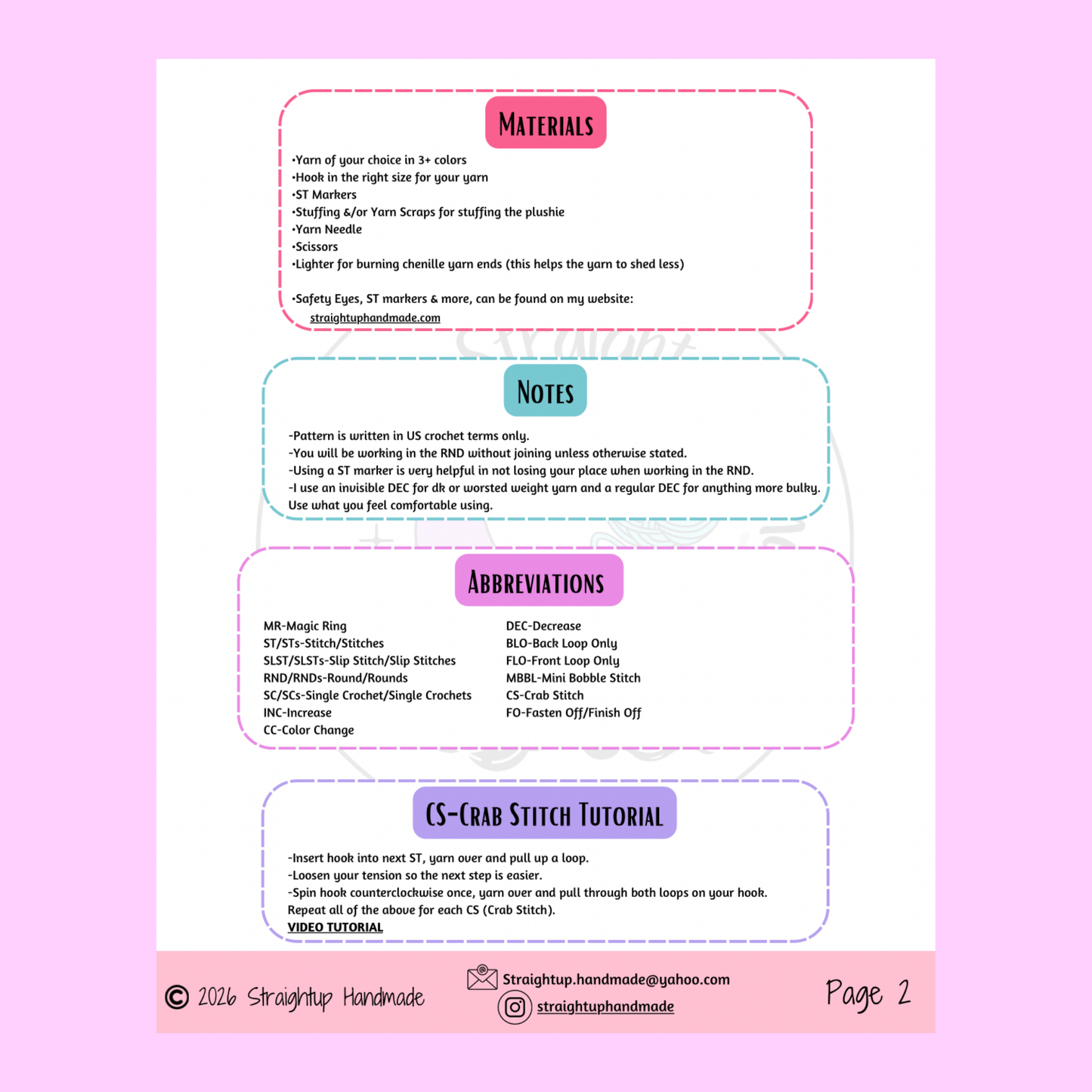 Mini Gumball Machine Crochet Pattern