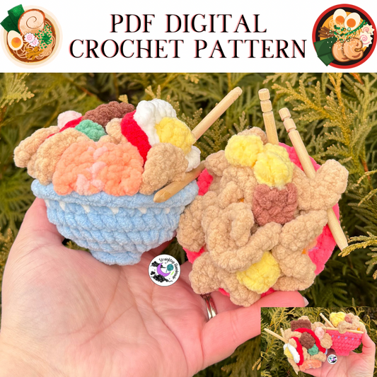 Ramen Buddy Crochet Pattern