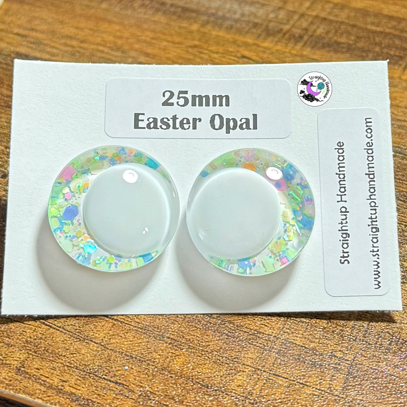 Pastel Opal White Kawaii Safety Eyes