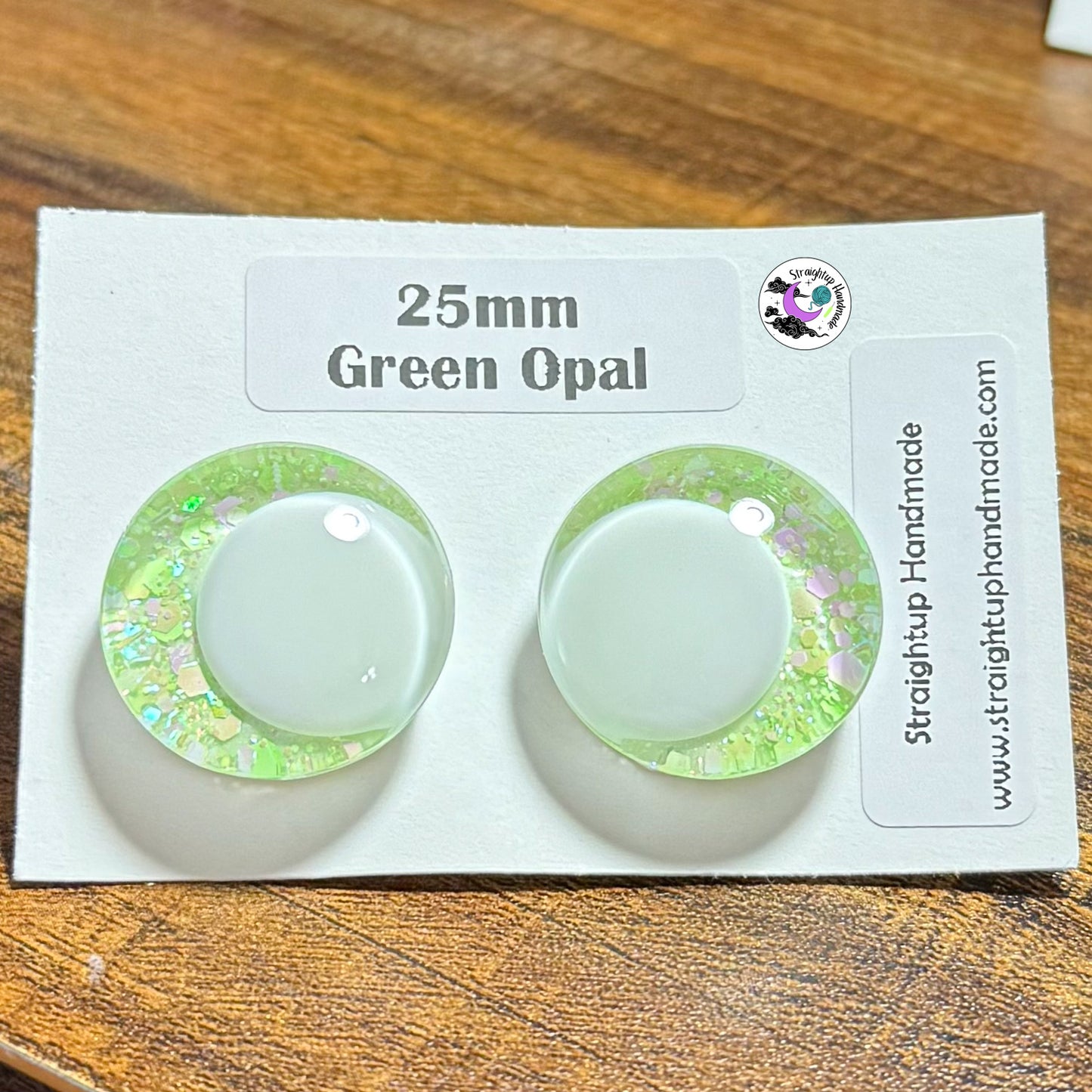 Pastel Opal White Kawaii Safety Eyes