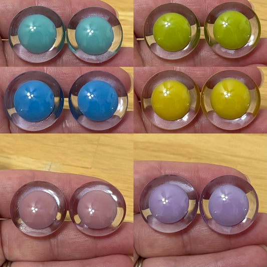 Colored Centered 3D Safety Eyes