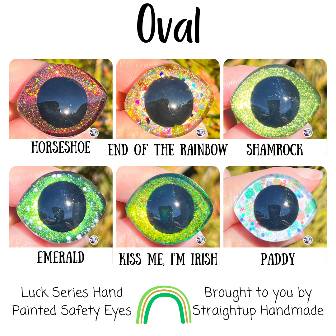 Luck Series Oval Safety Eyes