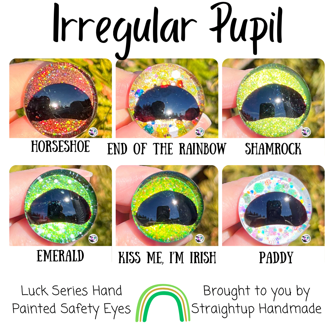 Luck Series Irregular Safety Eyes