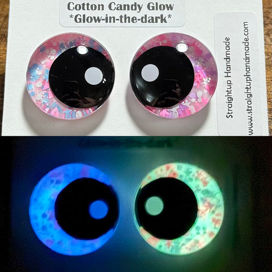 Summer White Dot Kawaii Safety Eyes