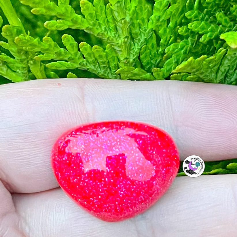 Neon Glitter Safety Noses, Hand Painted