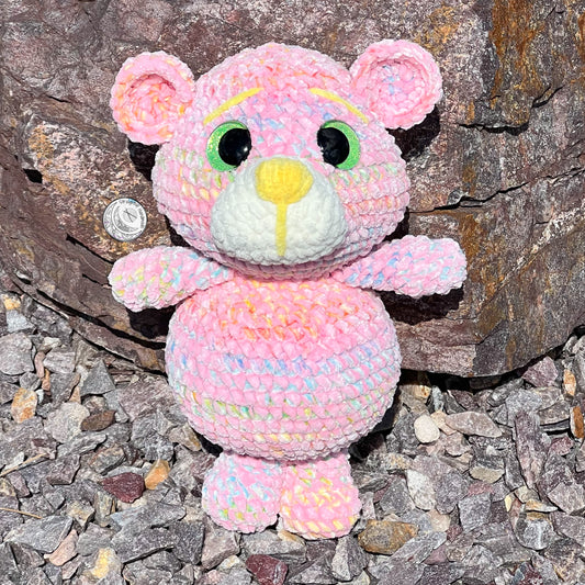 Pink Confetti Teddy Bear