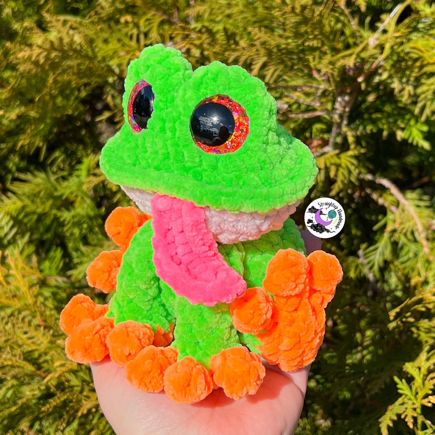 Finn the Frog Crochet Pattern