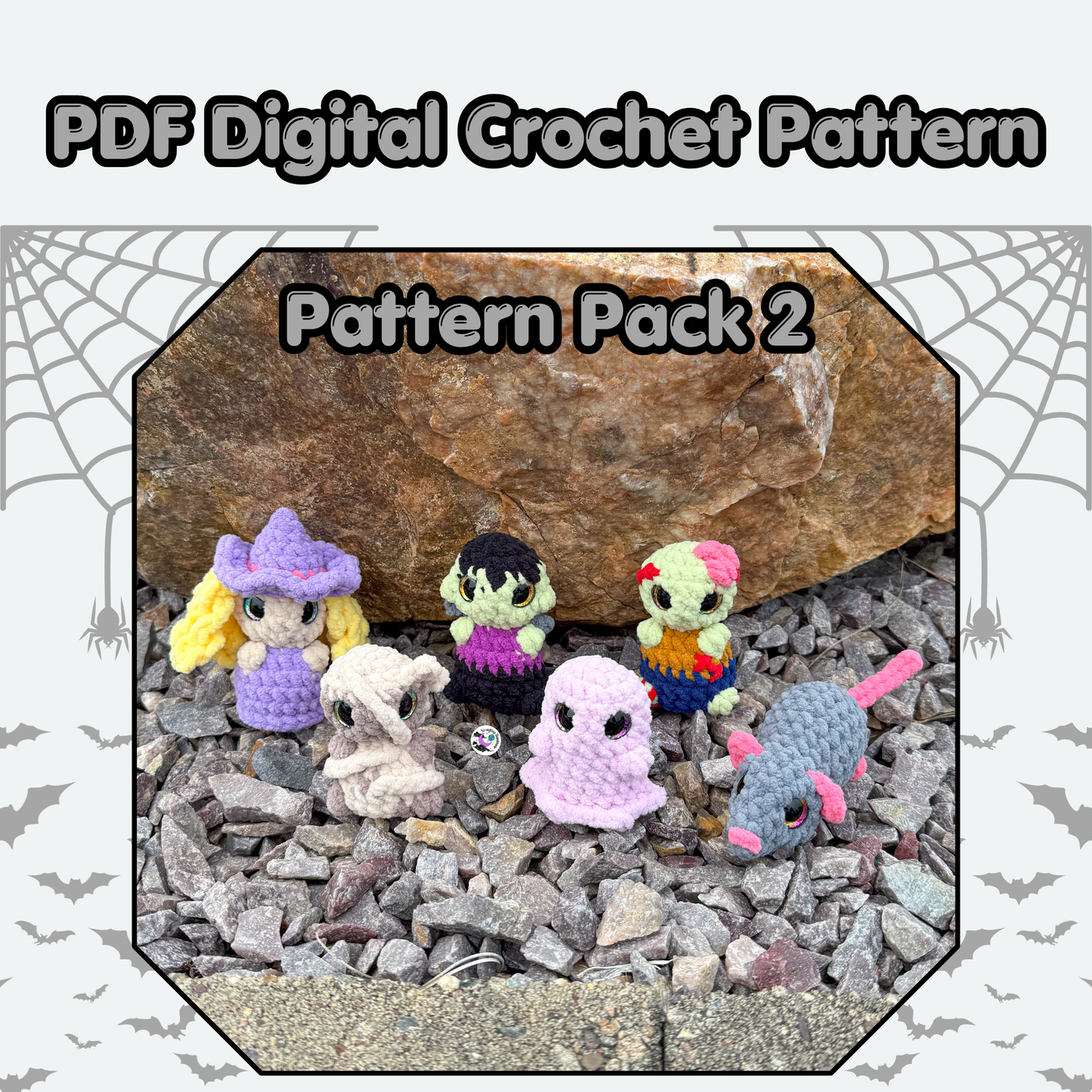 Halloween Mini’s NO SEW Pack 2 Crochet Pattern