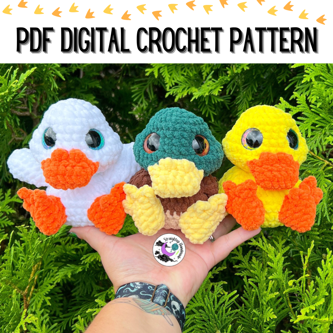 2 in 1 Duck Crochet Pattern