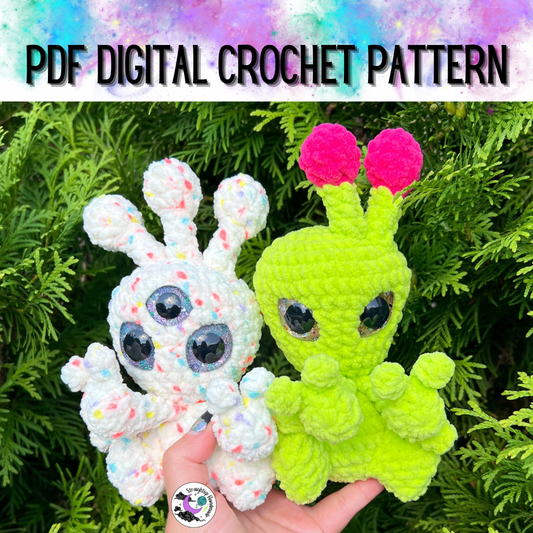 Astro the Alien Crochet Pattern